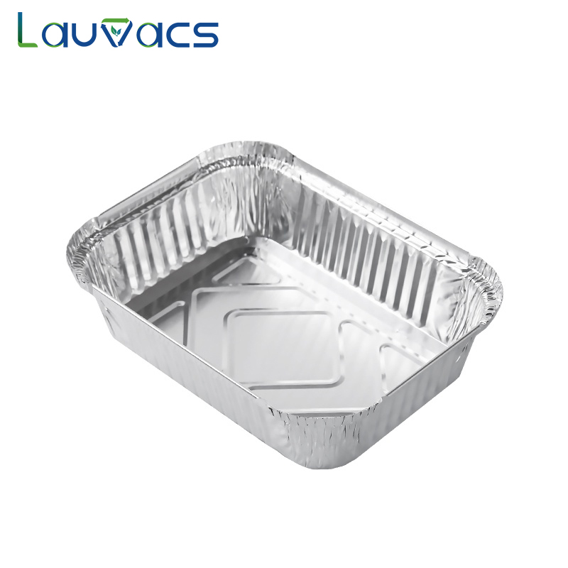 Oblong aluminum foil pan  Lauvacs-RE195B